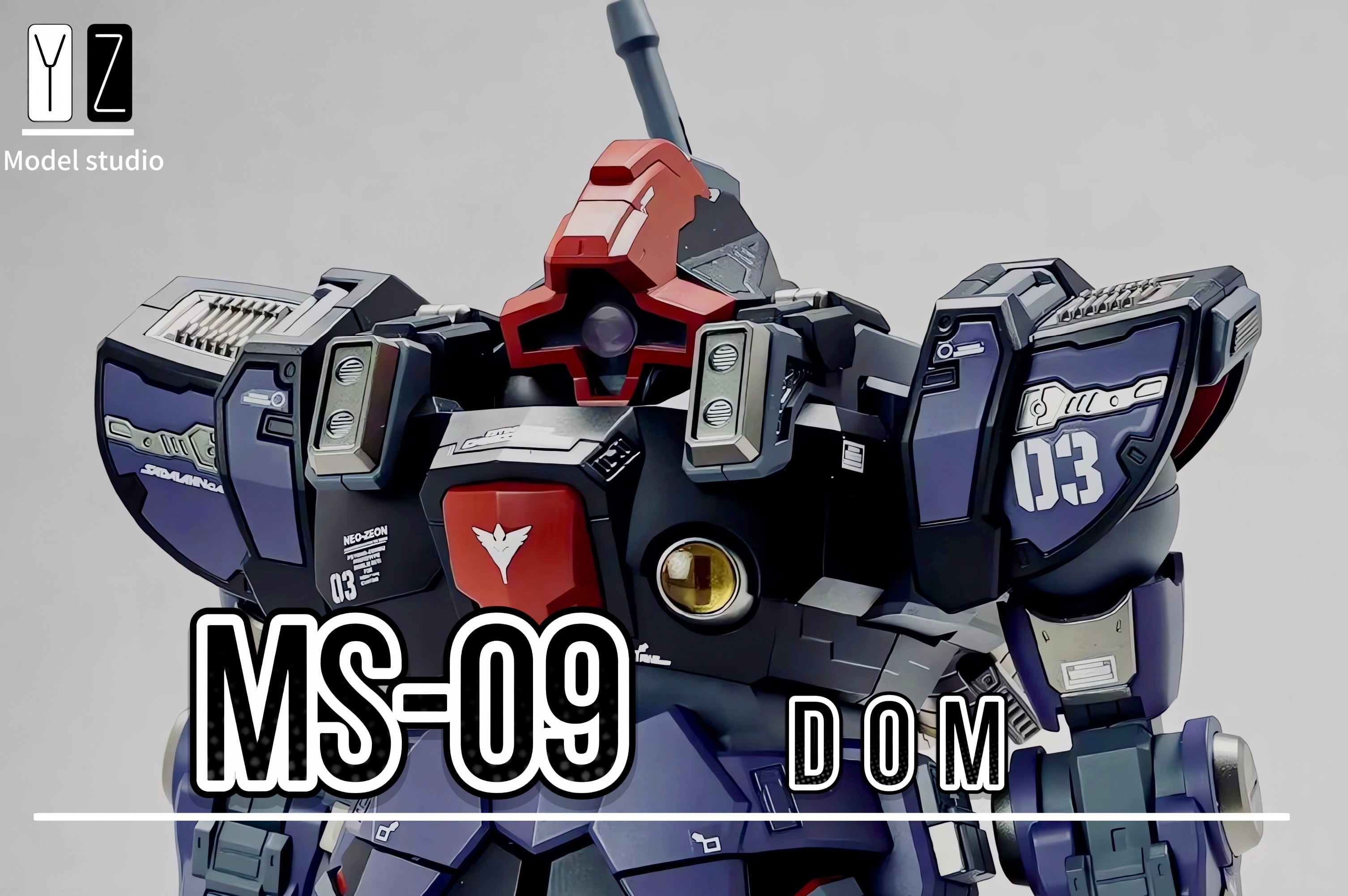 DOM 1/100 Plastic Model Kit for Enthusiasts & Customization – YZ